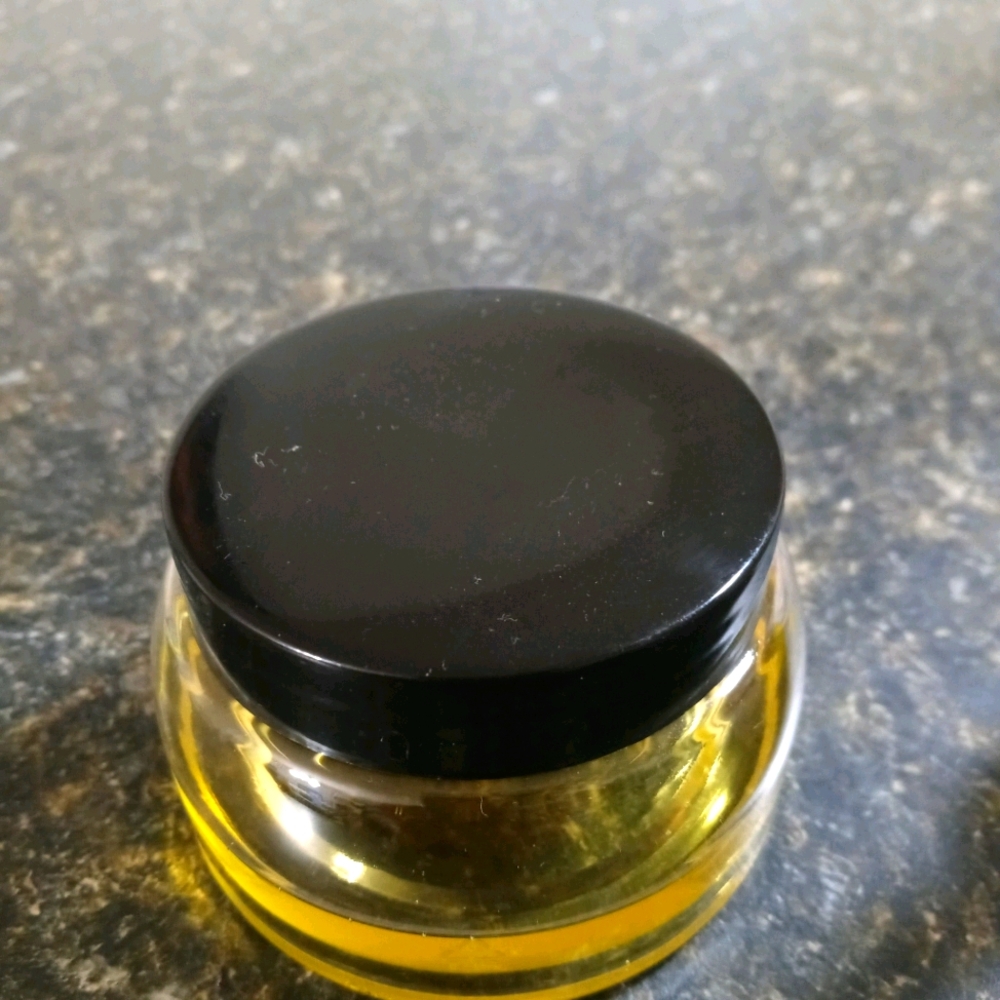 Home made hair lotion.